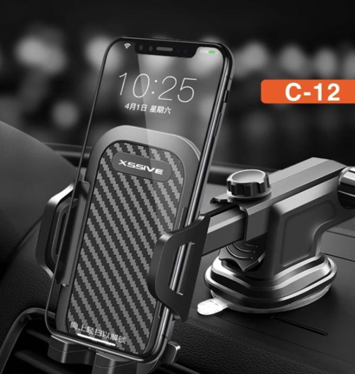 Xssive Auto Handy Halterung KFZ Armaturenbrett Magnet Smartphone Halter  Saugnapf C12 – I-Tec24