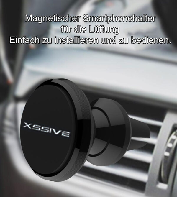 Xssive Auto Handy Halterung Magnet KFZ Lüftung Gitter Universal